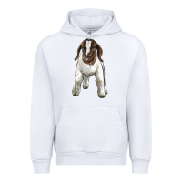 White baby boer goat Urban Hoodie - LillyAllenDesigns