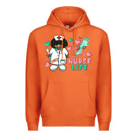 Carrot nurse life afro american nurse Premium Hoodie - BarkalooDesign