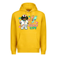 Lemon nurse life afro american nurse Premium Hoodie - BarkalooDesign