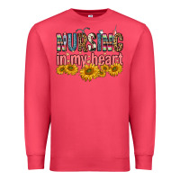Cardinal nursing in my heart Premium Sweatshirt - FaDigitalArtStudio