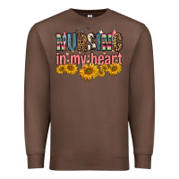 Chestnut nursing in my heart Premium Sweatshirt - FaDigitalArtStudio