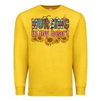 Lemon nursing in my heart Premium Sweatshirt - FaDigitalArtStudio