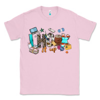 Bubblegum Pink i hook it up sewing Classic Tee - Zillion Design Studio