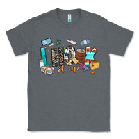 Charcoal Heather i hook it up sewing Classic Tee - Zillion Design Studio