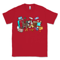 Red i hook it up sewing Classic Tee - Zillion Design Studio