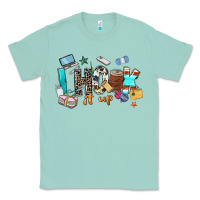Seafoam i hook it up sewing Classic Tee - Zillion Design Studio