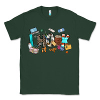 Sports Green i hook it up sewing Classic Tee - Zillion Design Studio