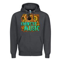 Smoke country music western Zipper Hoodie - texasbilliewilder