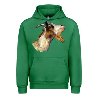 Emerald Tennessee Goat Head Urban Hoodie - LillyAllenDesigns