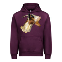 Mauve Wine Tennessee Goat Head Urban Hoodie - LillyAllenDesigns
