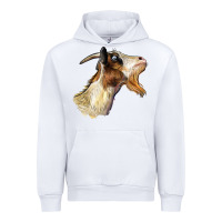 White Tennessee Goat Head Urban Hoodie - LillyAllenDesigns