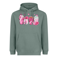 Sage breast cancer coffee cups Heavyweight Hoodie - Zillion Design Studio