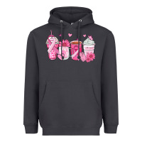 Smoke breast cancer coffee cups Heavyweight Hoodie - Zillion Design Studio