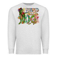 Oatmeal Heather i roared my way through 100 days Premium Sweatshirt - RacoonDesign