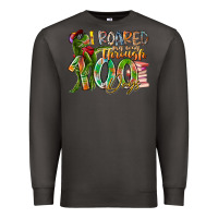 Smoke i roared my way through 100 days Premium Sweatshirt - RacoonDesign
