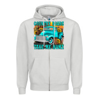 Dove Grey country roads take me home western Zipper Hoodie - texasbilliewilder