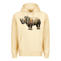Pina Colada Rhino Illustrations Premium Hoodie - LillyAllenDesigns