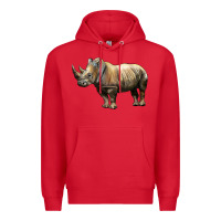 Red Rhino Illustrations Premium Hoodie - LillyAllenDesigns