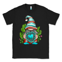 Black western gnome with turquoise gemstone Classic Tee - texasbilliewilder