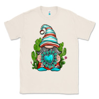 Natural western gnome with turquoise gemstone Classic Tee - texasbilliewilder