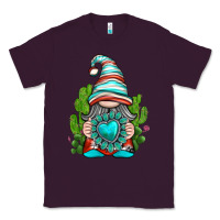 Plum western gnome with turquoise gemstone Classic Tee - texasbilliewilder
