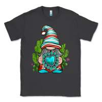 Smoke western gnome with turquoise gemstone Classic Tee - texasbilliewilder