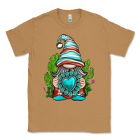 Toasted Coconut western gnome with turquoise gemstone Classic Tee - texasbilliewilder