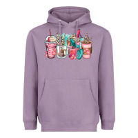 Lavender rock hand coffee cups Heavyweight Hoodie - Zillion Design Studio