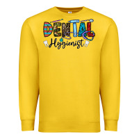 Lemon dental hygienist Premium Sweatshirt - CowhideDigitalArt
