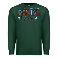 Sports Green dental hygienist Premium Sweatshirt - CowhideDigitalArt