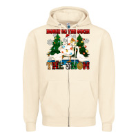 Sandshell honking through the snow Zipper Hoodie - Zillion Design Studio