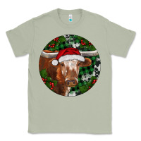 Longhorn Cow Christmas Classic Tee | Teevron