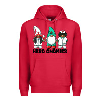 Cardinal hero gnomies african american nurse gnomies medical gnomies Premium Hoodie - BarkalooDesign