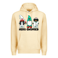 Pina Colada hero gnomies african american nurse gnomies medical gnomies Premium Hoodie - BarkalooDesign