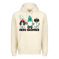 Sandshell hero gnomies african american nurse gnomies medical gnomies Premium Hoodie - BarkalooDesign