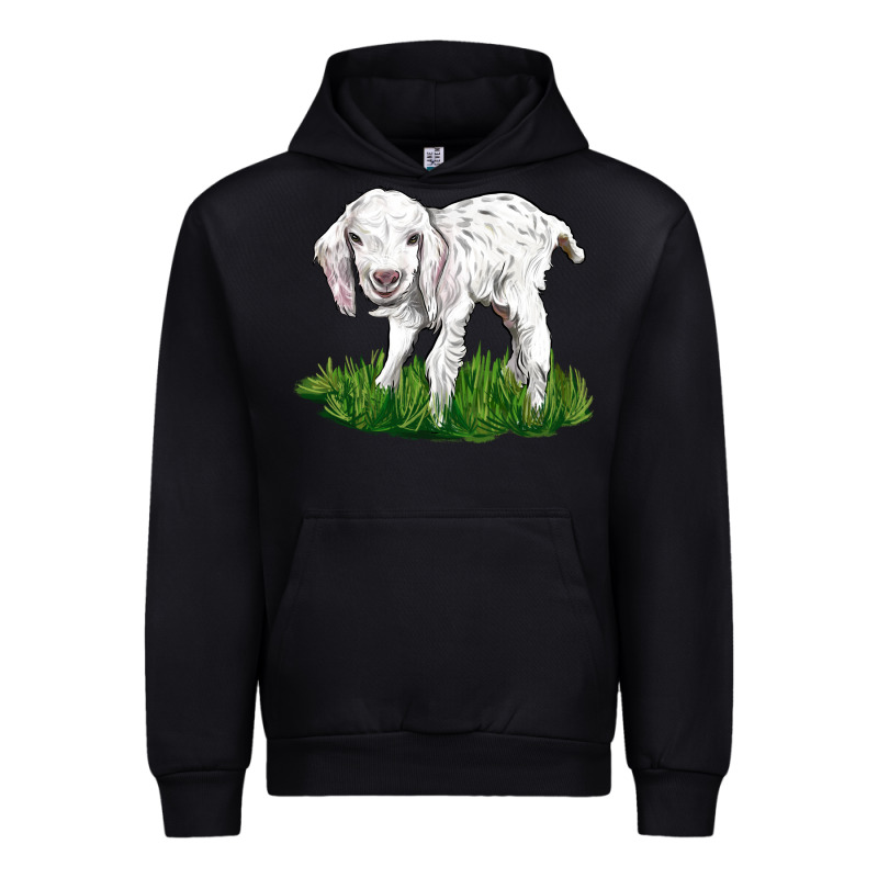 Baby Angora Goat Urban Hoodie by LillyAllenDesigns | Teevron