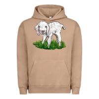 Pigment Burro Baby Angora Goat Urban Hoodie - LillyAllenDesigns