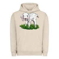 Pigment French Oak Baby Angora Goat Urban Hoodie - LillyAllenDesigns