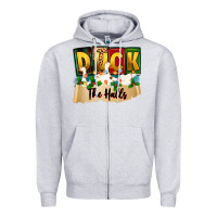 Christmas Duck The Halls Zipper Hoodie | Teevron
