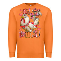 Carrot i see you chicken me out Premium Sweatshirt - RacoonDesign