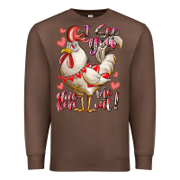Chestnut i see you chicken me out Premium Sweatshirt - RacoonDesign
