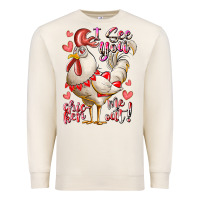 Sandshell i see you chicken me out Premium Sweatshirt - RacoonDesign