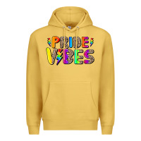 Antique Gold prıde vıbes Premium Hoodie - AdoDesignShop