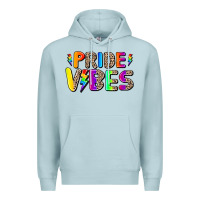 Blue Mist prıde vıbes Premium Hoodie - AdoDesignShop