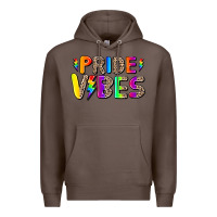 Coffee prıde vıbes Premium Hoodie - AdoDesignShop