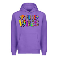 Purple prıde vıbes Premium Hoodie - AdoDesignShop
