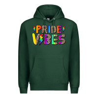 Sports Green prıde vıbes Premium Hoodie - AdoDesignShop