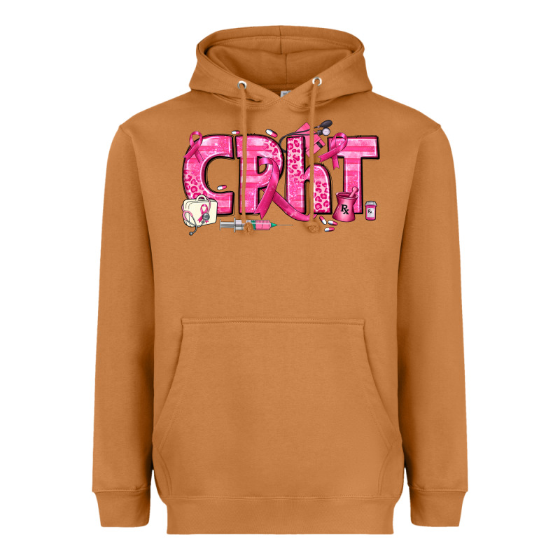 Breast Cancer Cpht Pharmacy Technician Heavyweight Hoodie by texasbilliewilder | Teevron