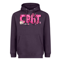 Plum Breast Cancer CPHT Pharmacy Technician Heavyweight Hoodie - texasbilliewilder
