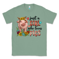 Sage western just girl who loves pigs Classic Tee - texasbilliewilder
